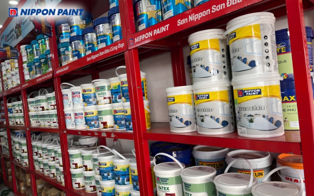 Sơn nội thất Nippon Paint đa dạng màu sắc, bền đẹp và dễ ứng dụng