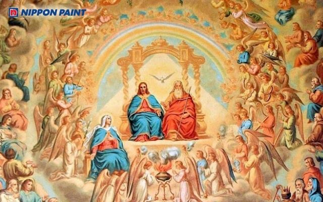 Trong Kitô giáo, màu nâu gắn liền với sự tôn thờ các thế lực đen tối