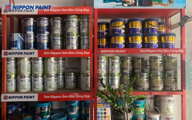Mua sơn màu nâu bền màu cho nhà ở chất lượng tại đại lý của Nippon Paint