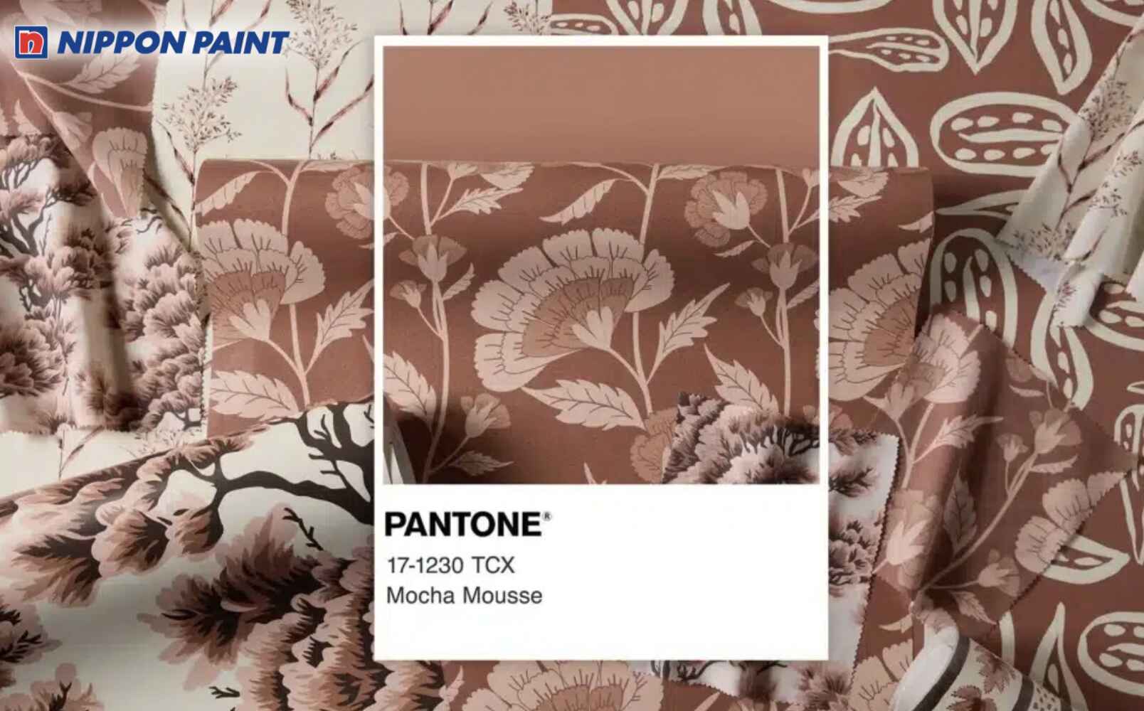 Màu nâu mocha tạo cảm giác thân thiện và chuyên nghiệp cho thiết kế thương hiệu