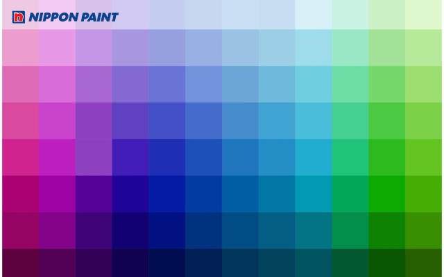 Bảng màu lạnh gồm xanh dương, xanh lá,… giúp không gian mát mẻ và dễ chịu hơn