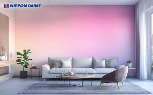 Phối màu gradient tạo hiệu ứng chuyển tông mang lại cảm giác nghệ thuật