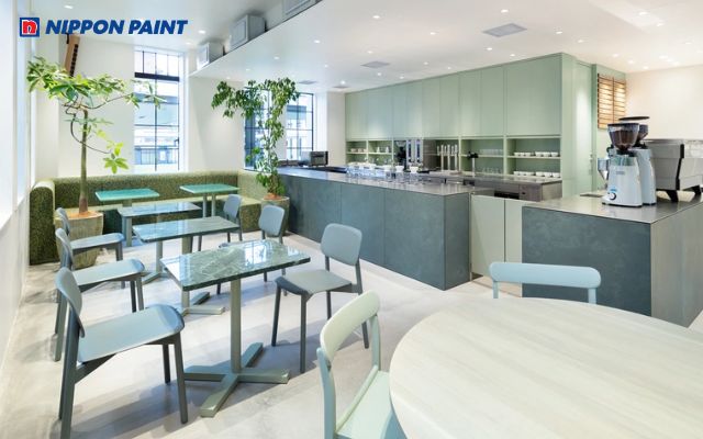 Phối màu sơn liền kề trên bánh xe màu sắc tạo ra sự chuyển tông mượt mà