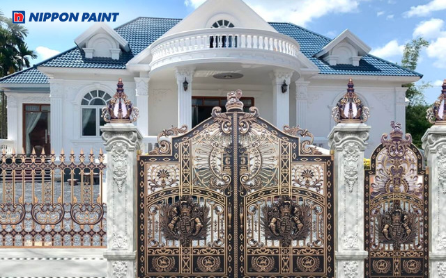 Chọn màu sơn cổng theo tuổi giúp tăng tài lộc và cân bằng năng lượng phong thủy