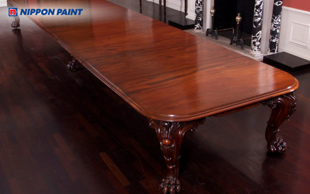 Nâu gụ tạo không gian trầm ấm, sang trọng và bền màu theo thời gian