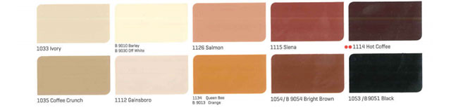 Bảng màu sơn gỗ đẹp của sơn Nippon PU