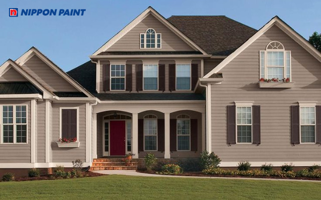 Mẫu 19: Màu nâu đất mang đến vẻ mộc mạc, gần gũi thiên nhiên