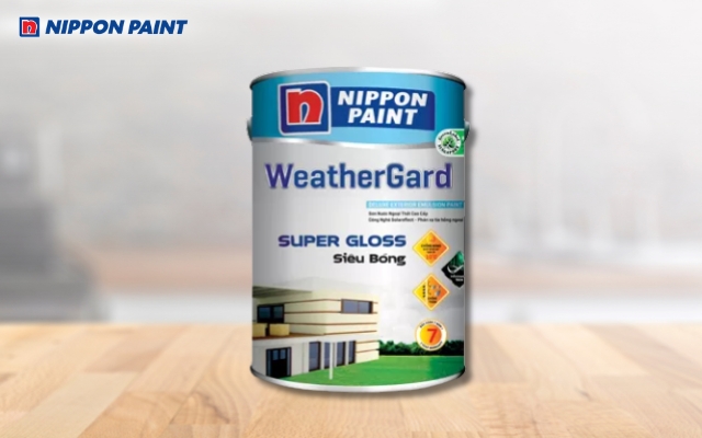 Sơn Nippon WeatherGard Siêu Bóng