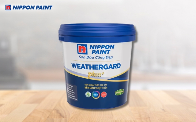 Sơn Nippon WeatherGard Plus+ có khả năng chống bám bụi tuyệt vời