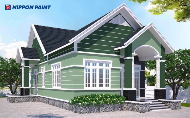 Tông màu xanh lá được nhiều gia chủ mệnh Mộc lựa chọn