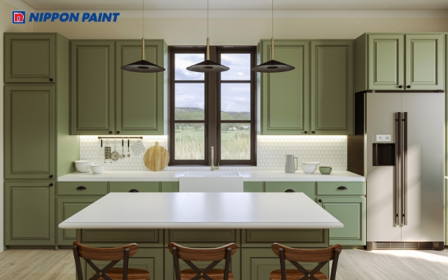 Đón năng lượng tươi mới với gam xanh lá dịu mắt