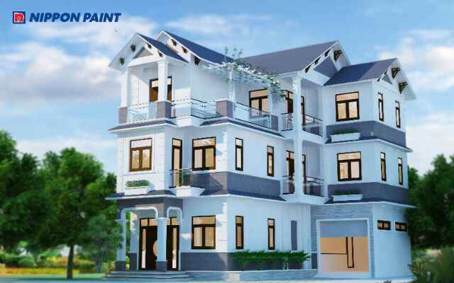 Xanh dương pastel mang đến không gian nhẹ nhàng và thanh bình