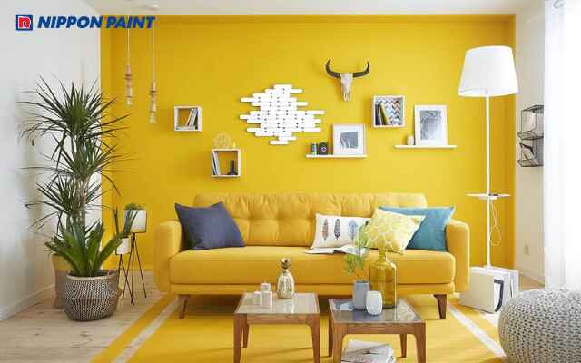 Màu sơn cần tôn phong cách thiết kế và hài hòa với nội thất để không gian tinh tế