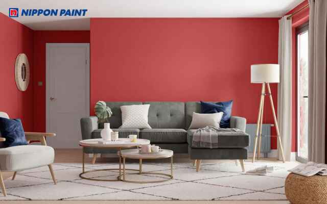 Người mệnh Hỏa nên chọn phòng khách màu đỏ để tăng năng lượng tích cực