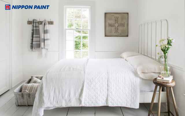 Mệnh Kim hợp màu trắng, giúp phòng sáng và sang trọng