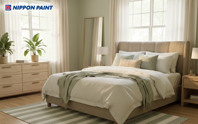 Không gian sáng nhẹ, tự nhiên, gợi cảm giác trong lành và dễ chịu