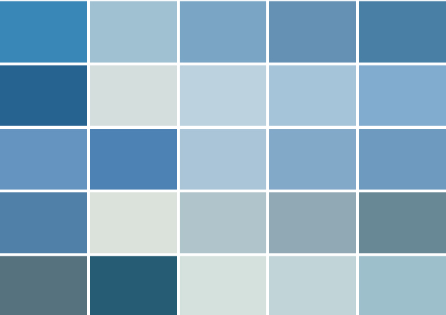 Bảng màu sơn xanh hải quân Vintage