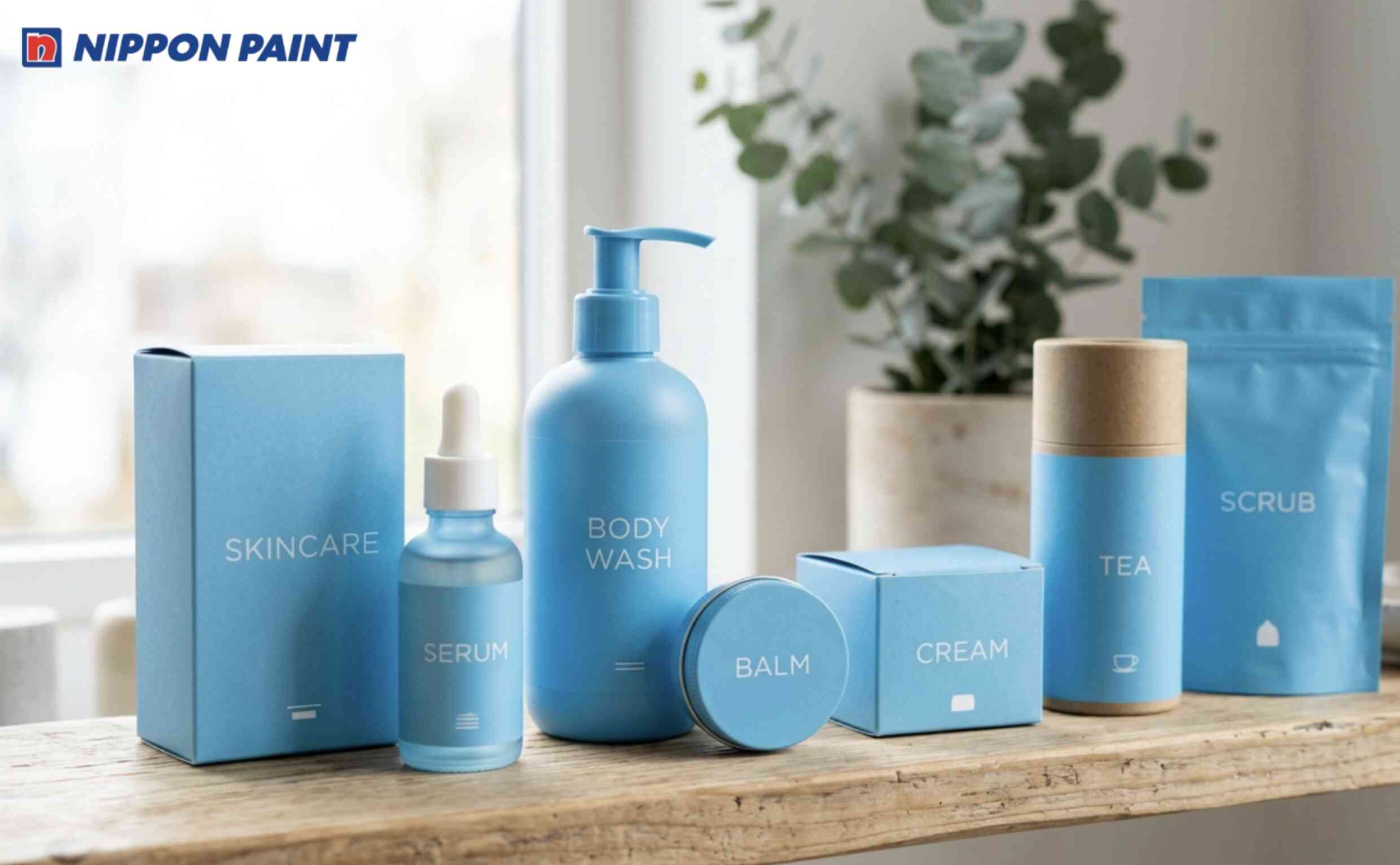 Sắc xanh thiên thanh mang đến vẻ ngoài nhẹ nhàng, tươi sáng