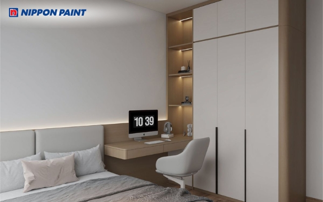 Gam màu trắng xám dễ dàng kết hợp với nhiều kiểu nội thất