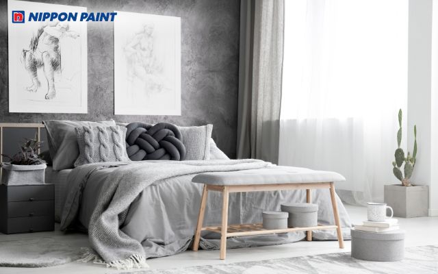 Phối màu theo nguyên tắc Monochrome giúp không gian trở nên hài hoà hơn mà vẫn tối giản, hiện đại