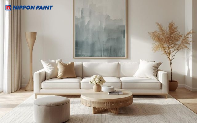 Phối màu trung tính theo chủ đề thể hiện cá tính thẩm mỹ riêng của gia chủ