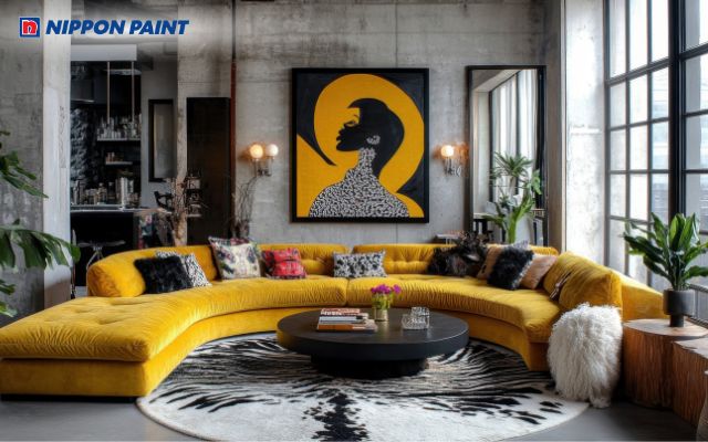 Người mệnh Thổ và mệnh Kim nên sử dụng màu vàng trong nhà để có cuộc sống bình yên, ổn định