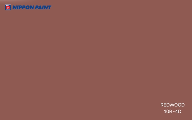Màu đỏ gạch Vintage (Redwood - 10B-4D)