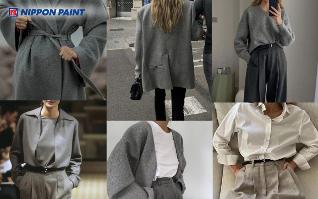 Màu xám mang đến sự thanh lịch, hiện đại, chuyên nghiệp và cảm giác điềm tĩnh