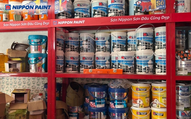 Sơn Nippon Paint chất lượng cao giúp giữ màu lâu, an toàn và hiện thực hóa ý tưởng ngôi nhà