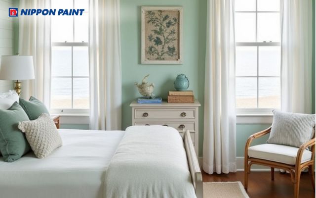 Theo quan niệm phong thuỷ, màu xanh ngọc thường được đánh giá là hợp với người mệnh Thuỷ và Mệnh Mộc