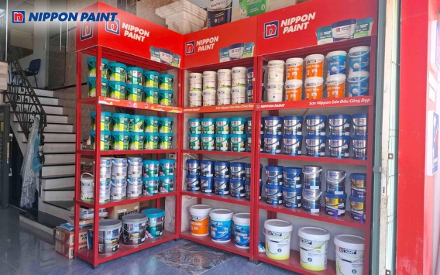 Đại lý Nippon Paint cung cấp đa dạng các dòng sơn chính hãng, chất lượng