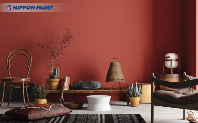 Màu đỏ đất tượng trưng cho quyền lực, sức mạnh và thu hút năng lượng tốt