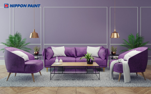 Tím đất tạo không gian bí ẩn, sang trọng và hỗ trợ công việc thuận lợi