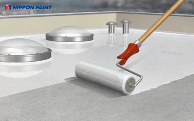 Sơn chống thấm giúp bảo vệ công trình khỏi tác động thời tiết