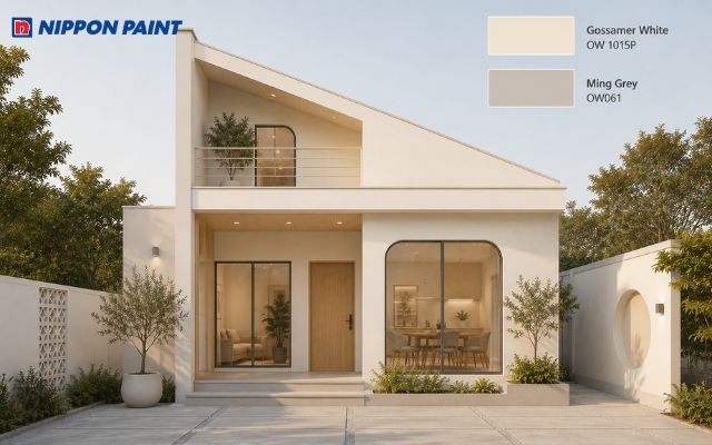 Phong cách Scandinavian với màu trắng ấm và xám nhạt mang đến vẻ đẹp nhẹ nhàng