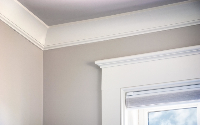 Mệnh Kim sẽ hợp với những phào chỉ trần nhà có gam trắng