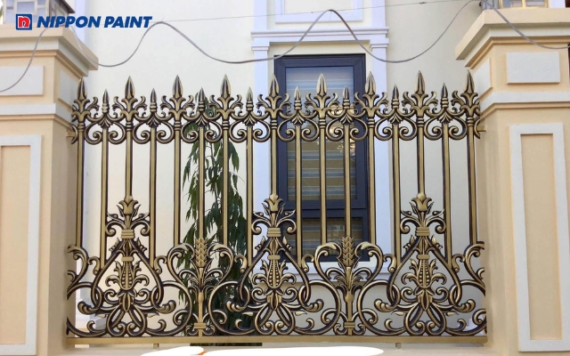 Hàng rào nhôm đúc có phù điêu thường mang giá trị thẩm mỹ cao