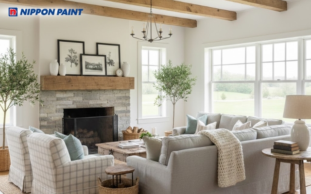 Phong cách Farmhouse mang vẻ đẹp mộc mạc ấm áp lấy cảm hứng từ nông trại châu Âu