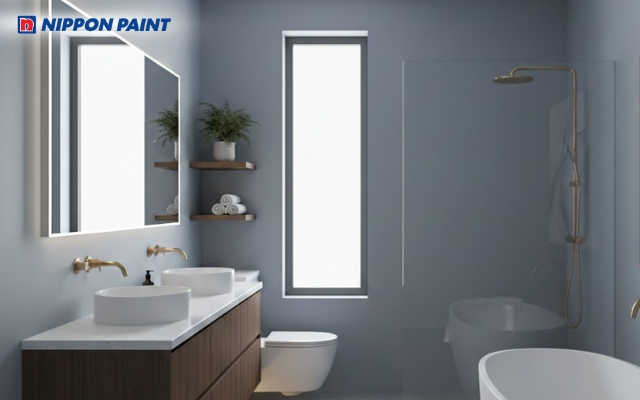 Phòng tắm theo phong cách hiện đại