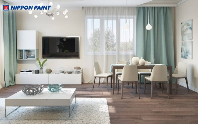 Quy tắc 60 - 30 - 10 giúp cân bằng màu sắc và giữ đúng tinh thần tối giản