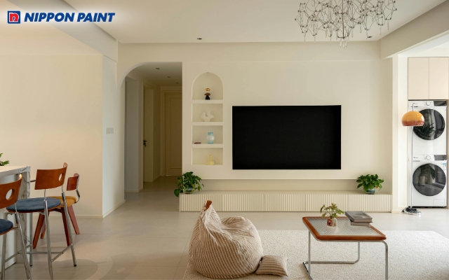 Phong cách hiện đại ưu tiên đường nét tối giản, công năng rõ ràng và bảng màu trung tính