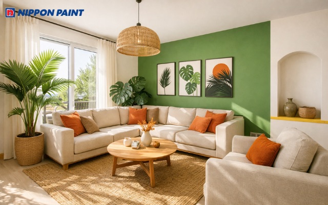 Phong cách Tropical mang hệ sinh thái nhiệt đới vào không gian sống hiện đại