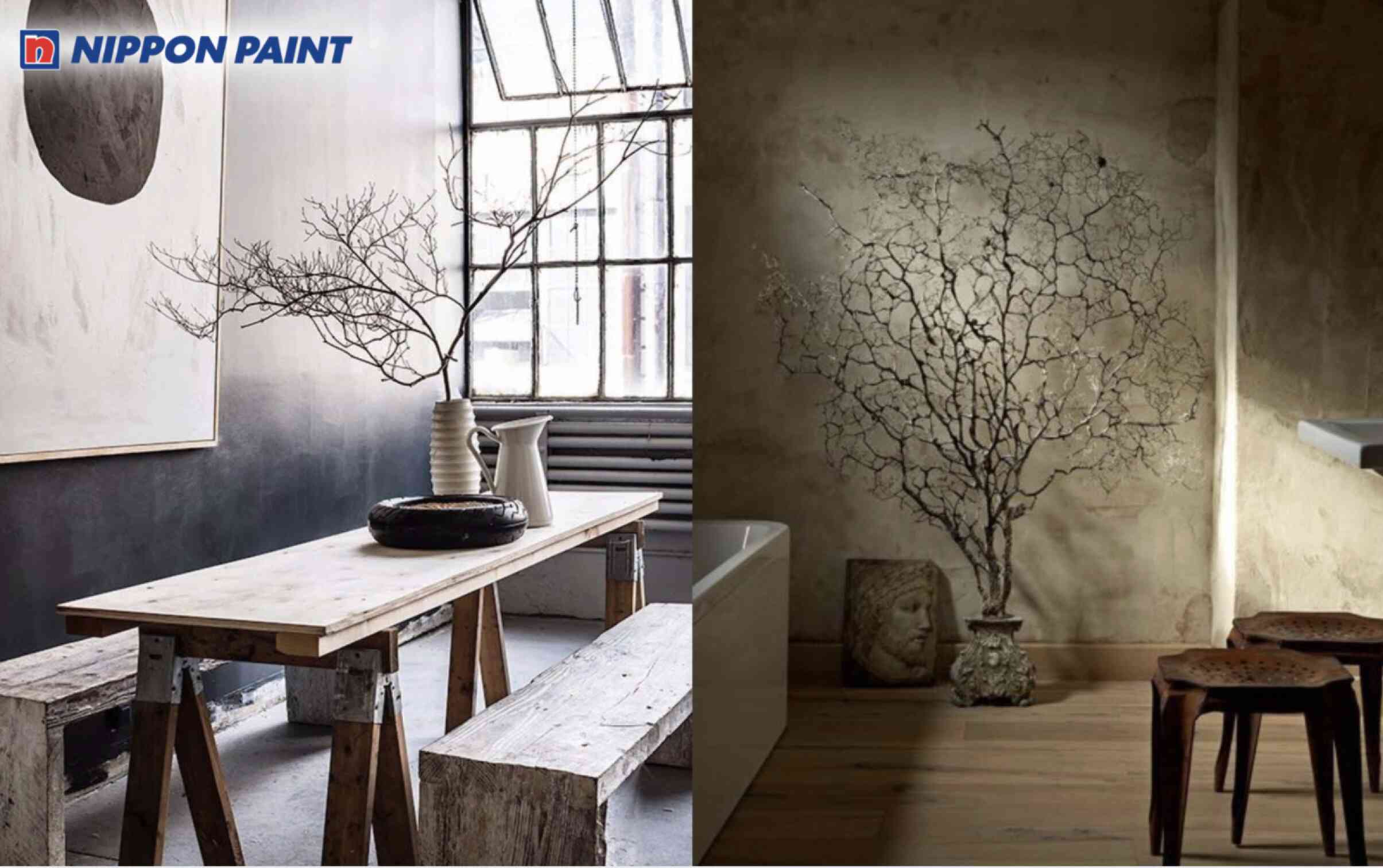 Thiết kế Wabi Sabi đề cao sự giản dị, mộc mạc