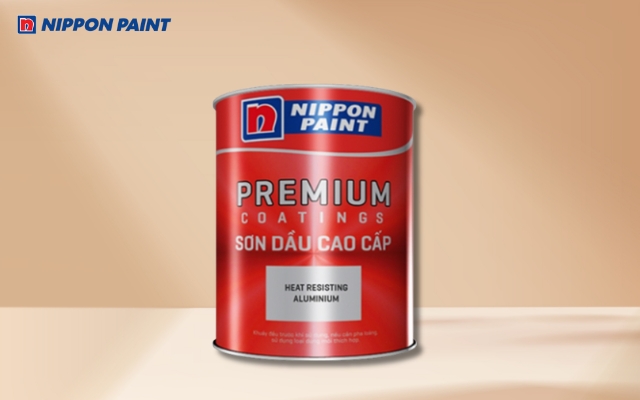 Sơn phủ chịu nhiệt Nippon Heat Resisting Aluminium