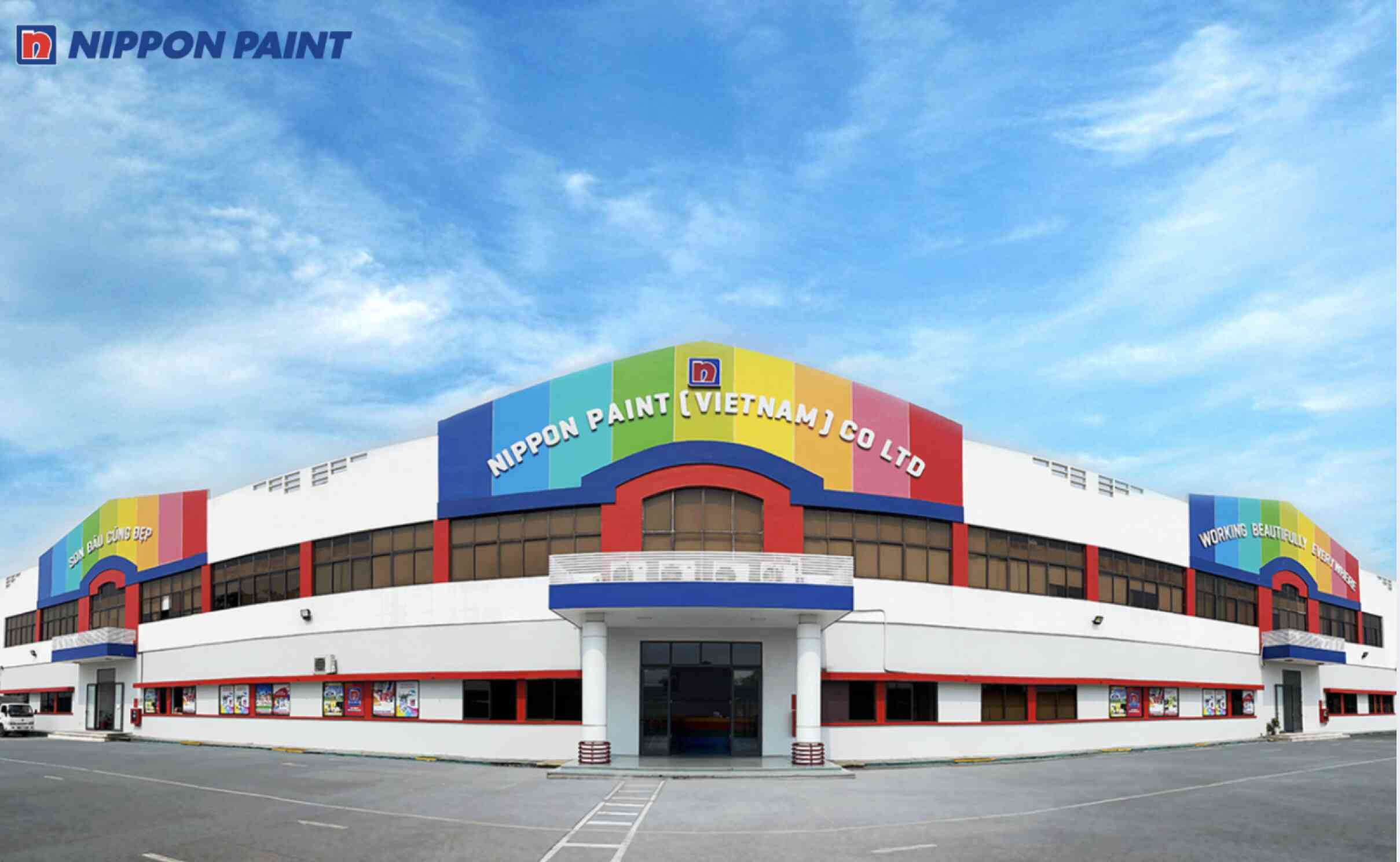 Nippon Paint cung ứng các dòng sản phẩm sơn chính hãng trên phạm vi cả nước