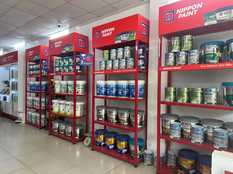 Đại lý của Nippon Paint cung ứng các dòng sản phẩm sơn chính hãng trên phạm vi cả nước