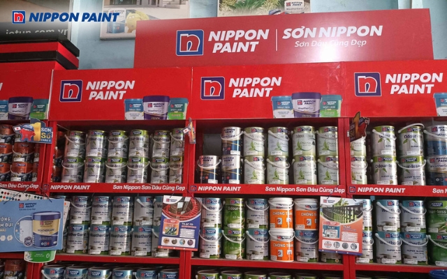 Nippon Paint là thương hiệu sơn và chất phủ số 1 châu Á
