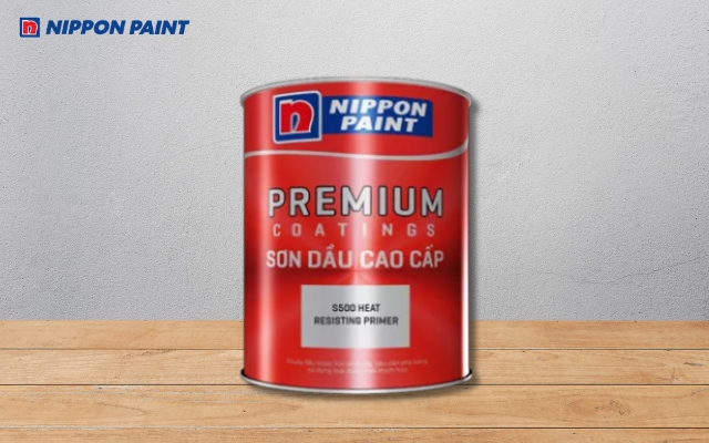 Sơn Nippon chịu nhiệt 500°C S500 Heat Resisting Primer