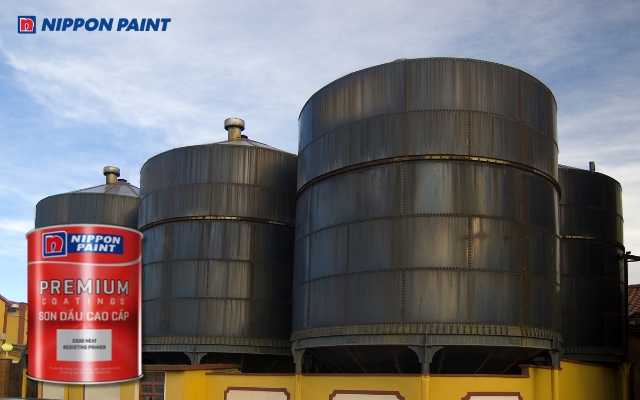 Sơn chịu nhiệt 500 độ C của Nippon Paint với đa dạng ứng dụng nổi bật
