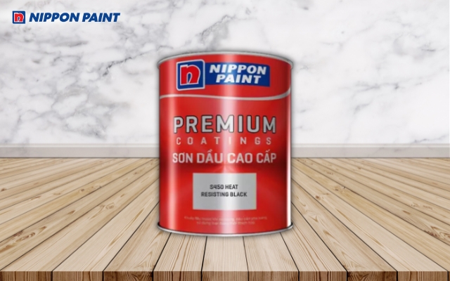 Sơn Nippon S450 Heat Resisting Black
